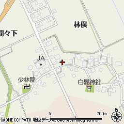 山形県鶴岡市斎藤川原林俣23周辺の地図