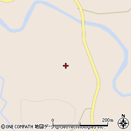 山形県最上郡最上町富澤711周辺の地図