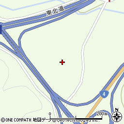宮城県栗原市築館（照越道源）周辺の地図