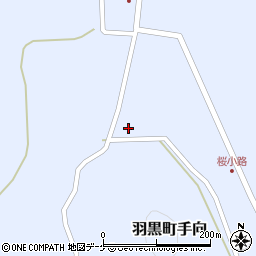 山形県鶴岡市羽黒町手向聖山163周辺の地図