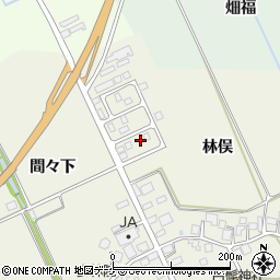 山形県鶴岡市斎藤川原林俣234周辺の地図