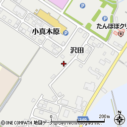 山形県鶴岡市日枝沢田102周辺の地図