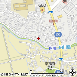 山形県鶴岡市城南町18周辺の地図