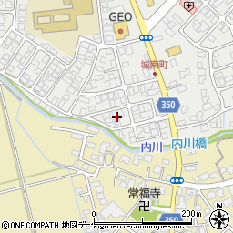 山形県鶴岡市城南町18-18周辺の地図