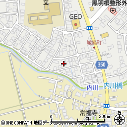 山形県鶴岡市城南町19周辺の地図