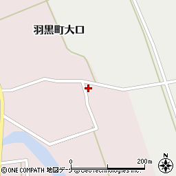 山形県鶴岡市羽黒町大口数古ノ前12周辺の地図