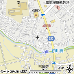 山形県鶴岡市城南町19-3周辺の地図