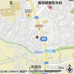 山形県鶴岡市城南町20周辺の地図