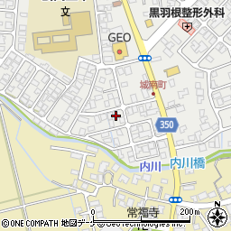 山形県鶴岡市城南町19-27周辺の地図