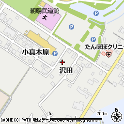 山形県鶴岡市日枝小真木原88-5周辺の地図