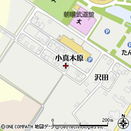 山形県鶴岡市日枝小真木原104-31周辺の地図