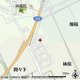 山形県鶴岡市斎藤川原林俣238周辺の地図