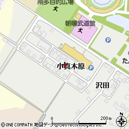 山形県鶴岡市日枝小真木原104-23周辺の地図