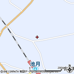 宮城県大崎市岩出山池月下宮山下22周辺の地図