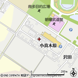 山形県鶴岡市日枝小真木原104-20周辺の地図