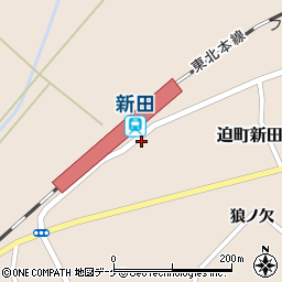 新田観光タクシー周辺の地図