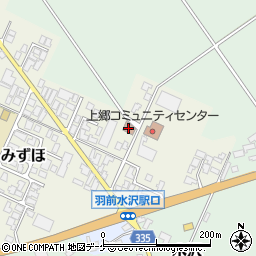 羽前水沢郵便局 ＡＴＭ周辺の地図