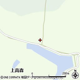 宮城県栗原市築館上高森49周辺の地図