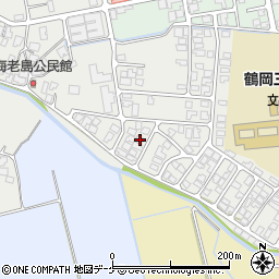 山形県鶴岡市城南町36-4周辺の地図