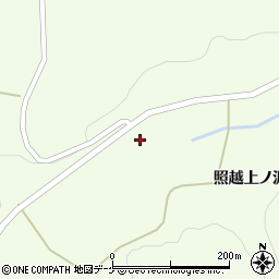 宮城県栗原市築館上照越周辺の地図