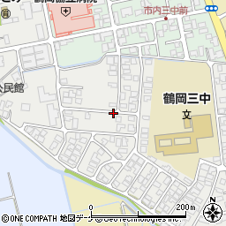 城南西公園周辺の地図