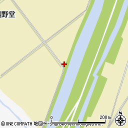 宮城県登米市中田町石森熊野堂2周辺の地図