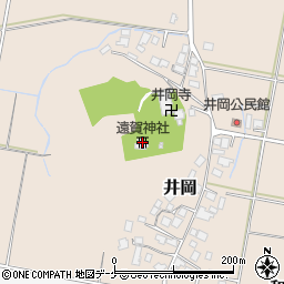 遠賀神社周辺の地図