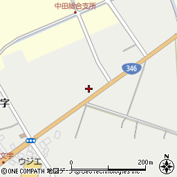 宮城県登米市中田町宝江黒沼下道97-3周辺の地図
