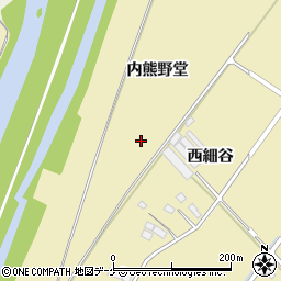 宮城県登米市中田町石森内熊野堂周辺の地図
