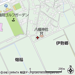 山形県鶴岡市伊勢横内伊勢郷59周辺の地図