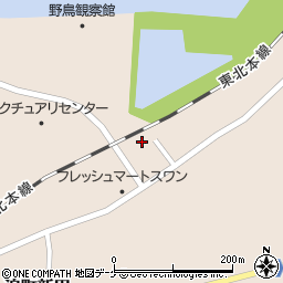 伊豆沼農産レストランくんぺる周辺の地図