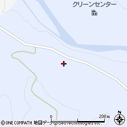 宮城県大崎市岩出山池月鵙目山境周辺の地図