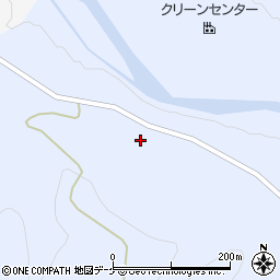 宮城県大崎市岩出山池月（鵙目山境）周辺の地図