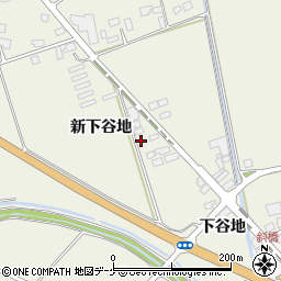 宮城県登米市迫町北方新下谷地153-3周辺の地図