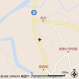 山形県最上郡最上町富澤952周辺の地図