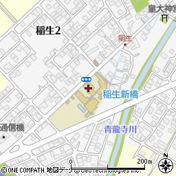 山形県立鶴岡高等養護学校事務室周辺の地図