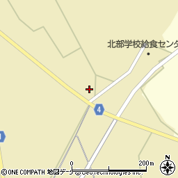 宮城県登米市中田町石森新蓬田65周辺の地図