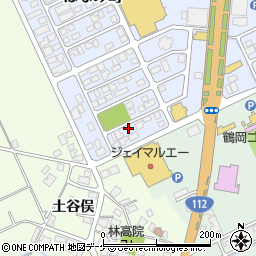 山形県鶴岡市ほなみ町13-21周辺の地図