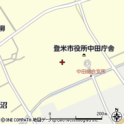 宮城県登米市中田町上沼西桜場周辺の地図