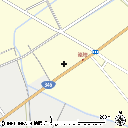 宮城県登米市中田町上沼籠壇125周辺の地図