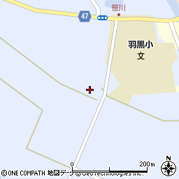 山形県鶴岡市羽黒町荒川花沢213周辺の地図