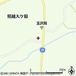 宮城県栗原市築館照越大ケ原40-1周辺の地図