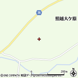 宮城県栗原市築館照越大ケ原10周辺の地図