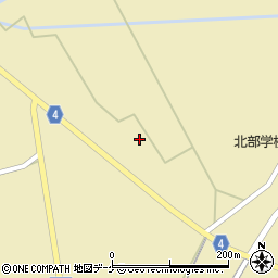 宮城県登米市中田町石森新蓬田周辺の地図