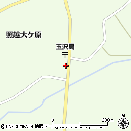 玉沢小学校前周辺の地図