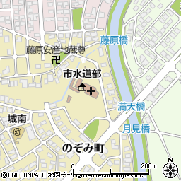 鶴岡市役所　上下水道部下水道に関すること周辺の地図