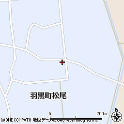 山形県鶴岡市羽黒町松尾前田元44周辺の地図