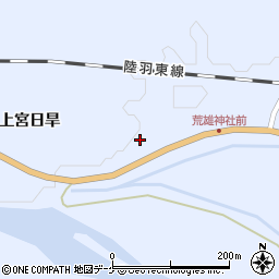 宮城県大崎市岩出山池月上宮宮下14周辺の地図