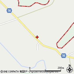 山形県最上郡大蔵村合海1972周辺の地図