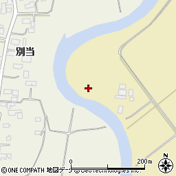 宮城県登米市中田町石森熊野堂周辺の地図
